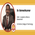 Sri Krishna College of Technology, DEAN - Academic Affairs & Assessment: Dr. Rameshkumar Interview